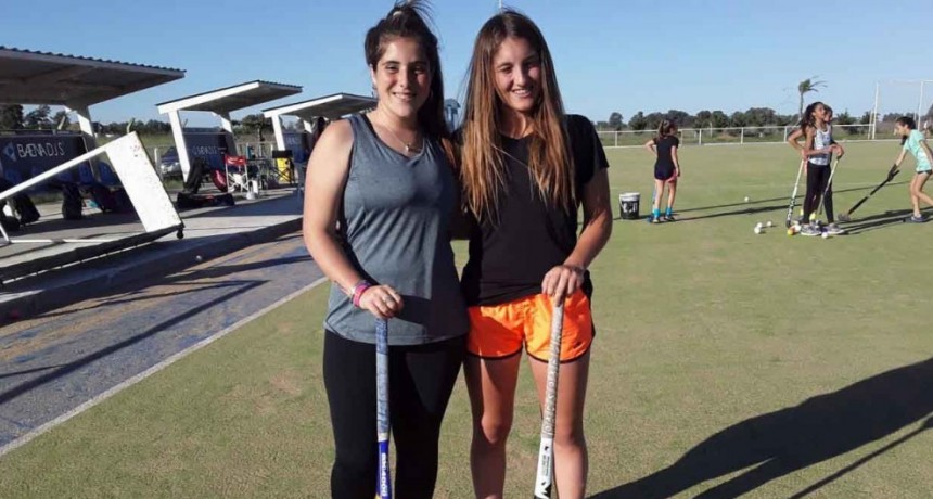 Hockey Femenino; Sofia Peralta y Delfina Larrinaga participan de un torneo sub 16 de selecciones
