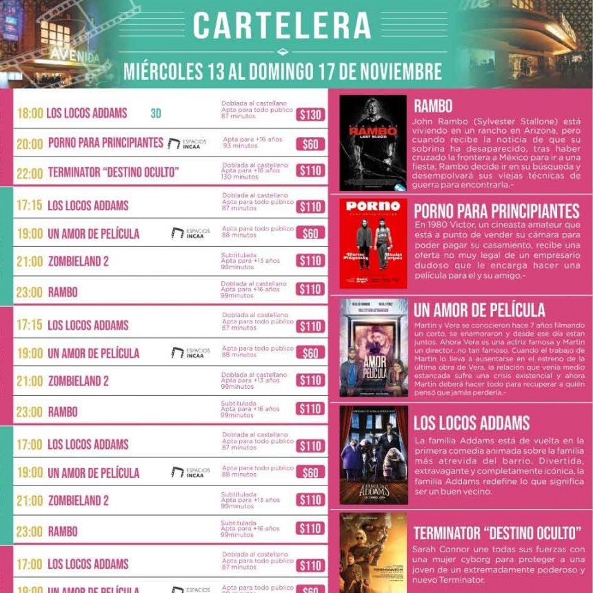Llega a la cartelera del Cine Avenida; Rambo