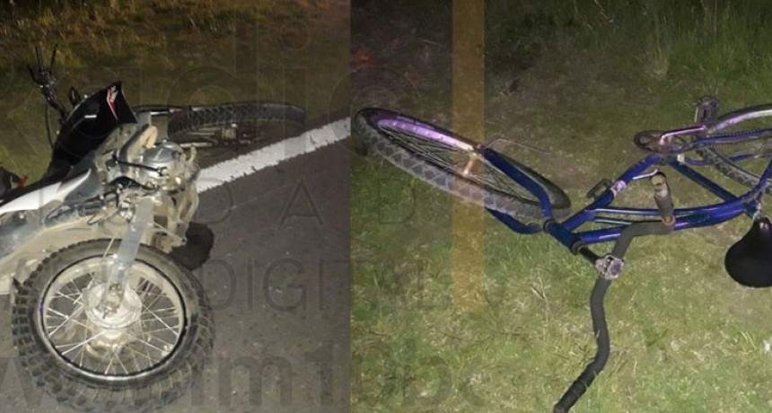 Dos personas hospitalizadas fue el saldo del accidente registrado en la noche del pasado jueves sobre ruta 226