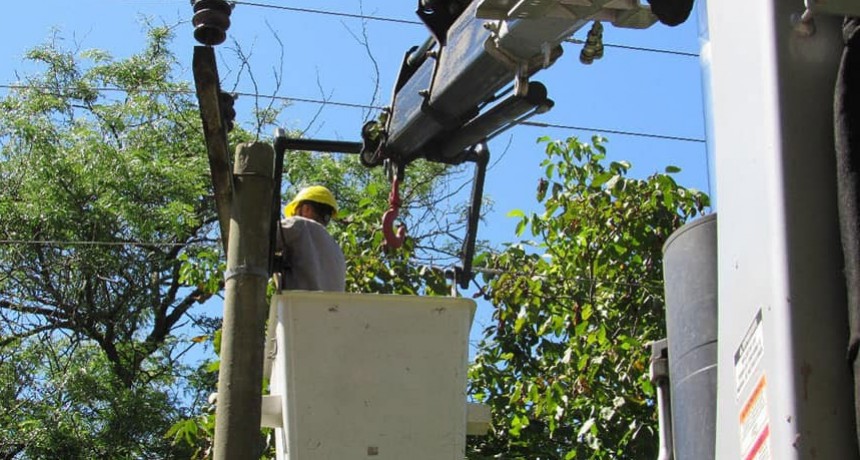 Corte de energ&iacute;a; mi&eacute;rcoles 20 en zona de La 14