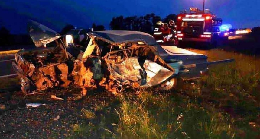 Un fallecido es el saldo de un tr&aacute;gico accidente en la Ruta N&deg; 5