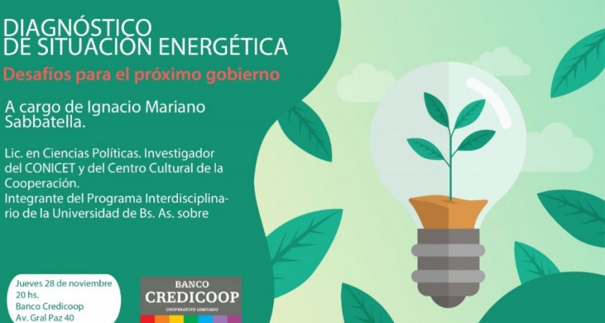 La Municipalidad de Bol&iacute;var acompa&ntilde;a al Banco Credicoop en su propuesta institucional de charlas abiertas a la comunidad