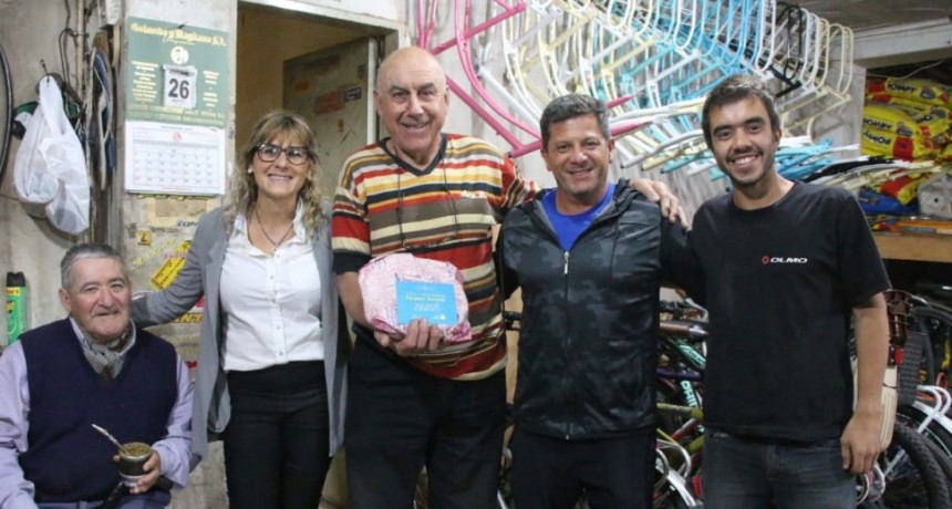 La Municipalidad salud&oacute; a Norberto &lsquo;Paisano&rsquo; Santos por su cumplea&ntilde;os