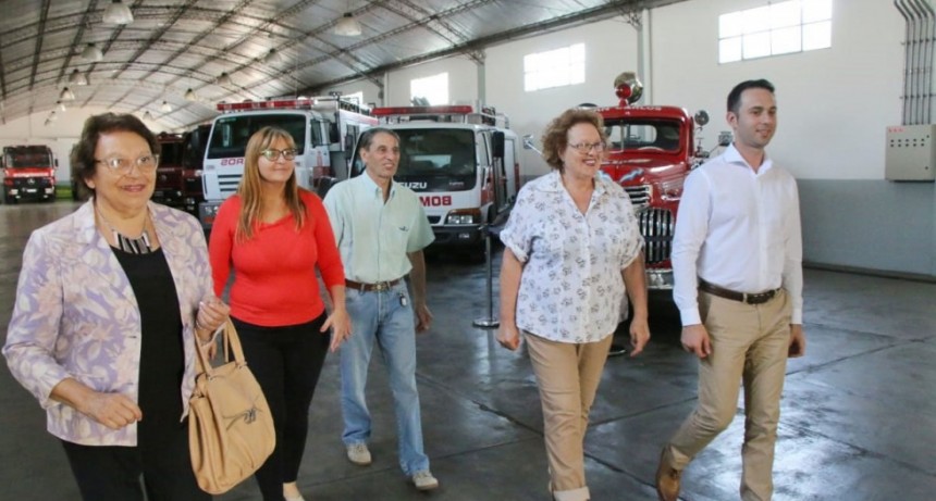 La intendenta Natiello salud&oacute; a los bomberos voluntarios en su 63&ordm; aniversario