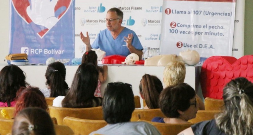 El Dr. Maluendez brind&oacute; una capacitaci&oacute;n sobre RCP y Primeros Auxilios al personal municipal