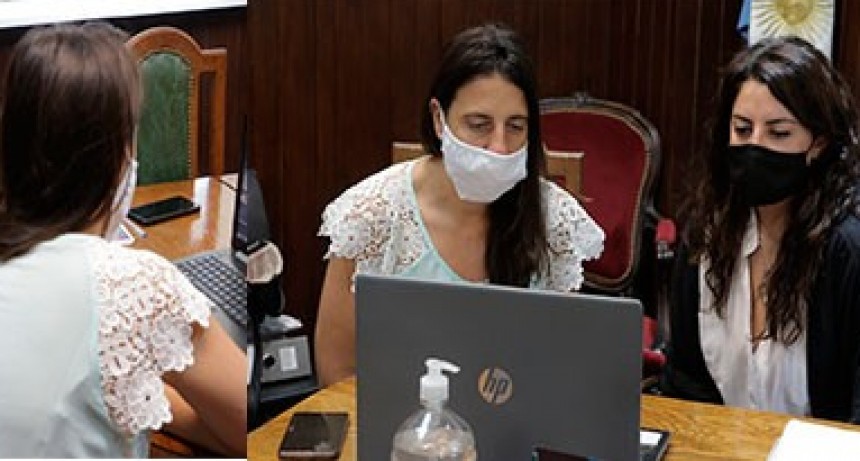 Colombo mantuvo contacto con Viviam Perrone