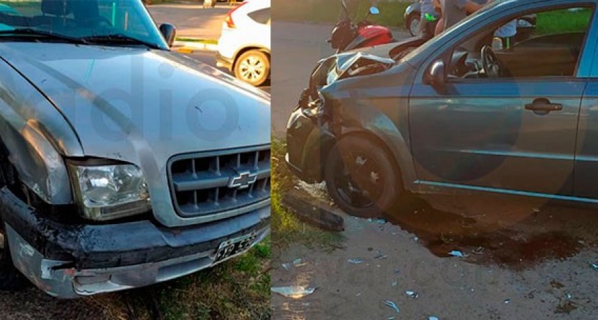 Impacto entre dos conductores mayores de edad en calle Viamonte y avenida  Tres de Febrero