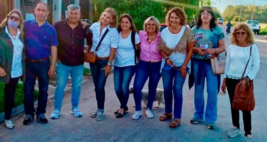 Marcela Campagnoli visitó Bolívar y desarroló una agenda de trabajo