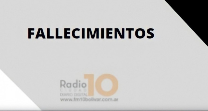 Falleció Lidia Mabel Rodríguez Vda de Llona