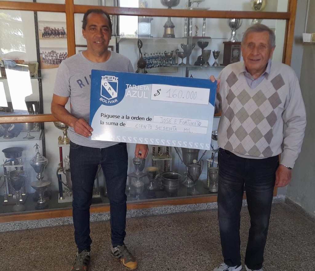 La tarjeta Azul del Club Independiente favoreció a José Fortunato que se lleva 160 mil pesos con el premio mayor