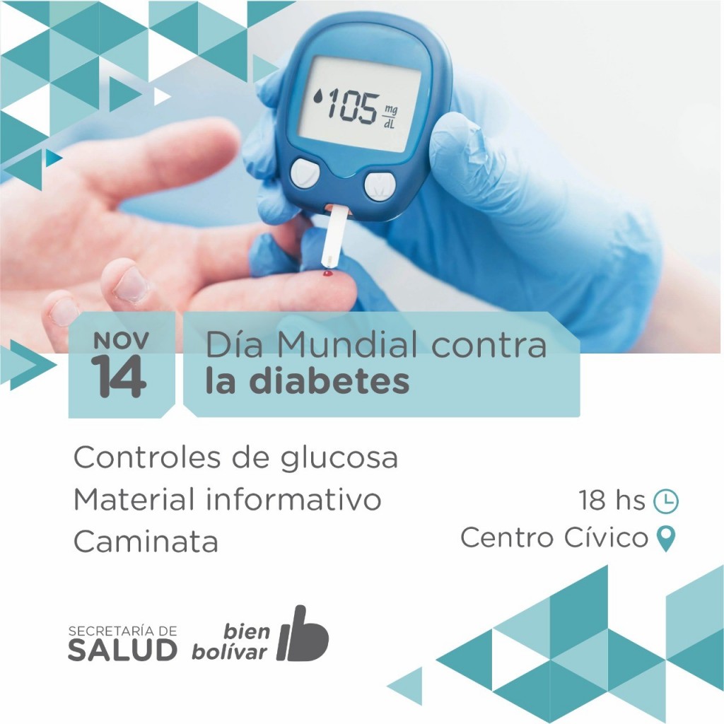 La Secretaría de Salud arealizará una campaña de concientización en el Día Mundial contra la Diabetes