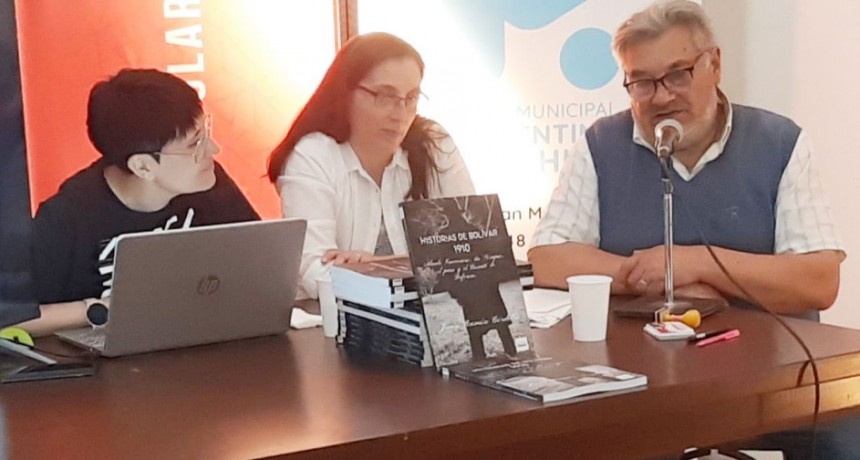 Finalmente se presentó el libro “Historias de Bolívar. 1910” y FM 10 te permite compartir la sinopsis hecha por los integrantes del Archivo Histórico Municipal en audio