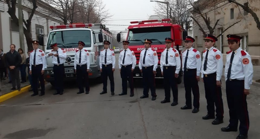 El Cuartel de Bomberos Voluntarios de Bolívar cumple este lunes, 66 años de su fundación institucional