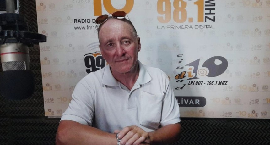 Ramón López “El Coloso” se convirtió en forma voluntaria, en el cuidador y parquero de la Virgen de los Recuerdos y hoy lanzó una campaña para comprar una cortadora de césped