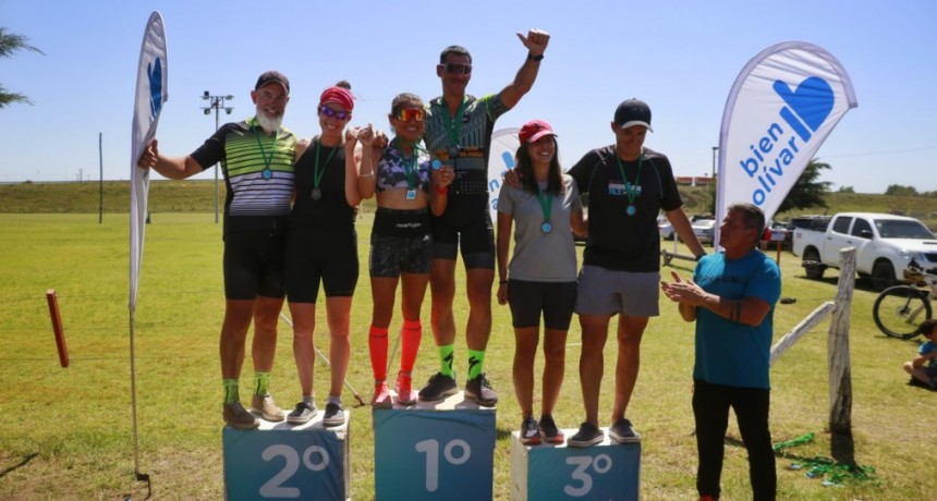 Se corrió una nueva edición del duatlón Unión de los Pueblos