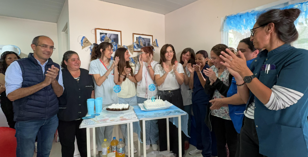 Hospital Capredoni: el intendente Marcos Pisano celebró el sexto aniversario del Área Perinatal junto al equipo