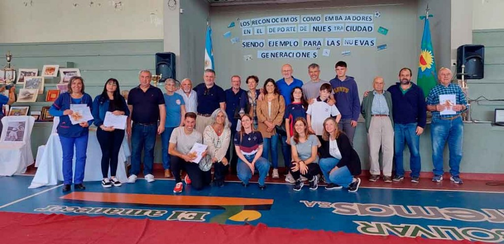 Los alumnos de 1° A y B del Colegio Cervantes en el marco del proyecto 