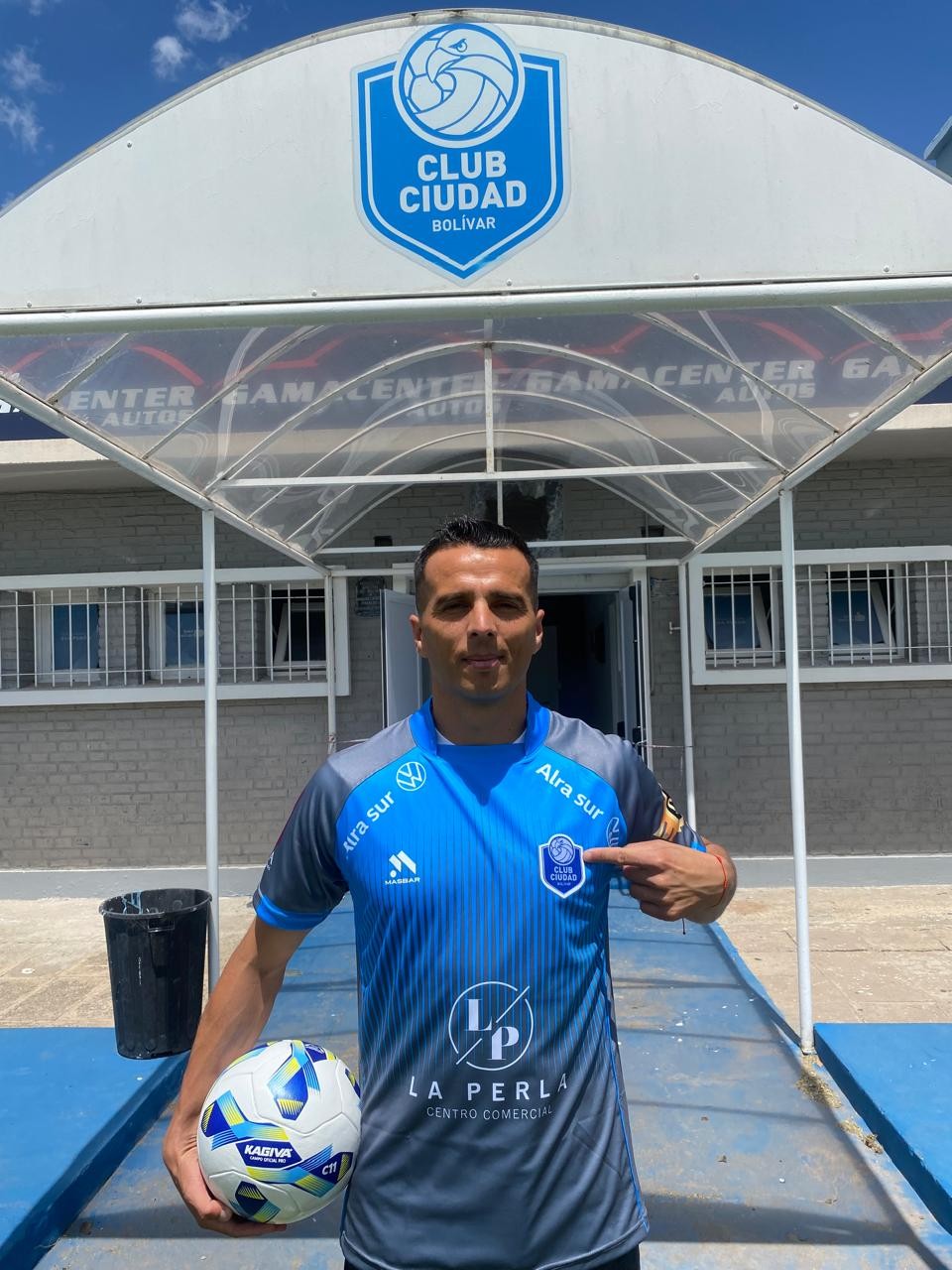 Renso Pérez nuevo refuerzo del Club Ciudad de Bolívar 