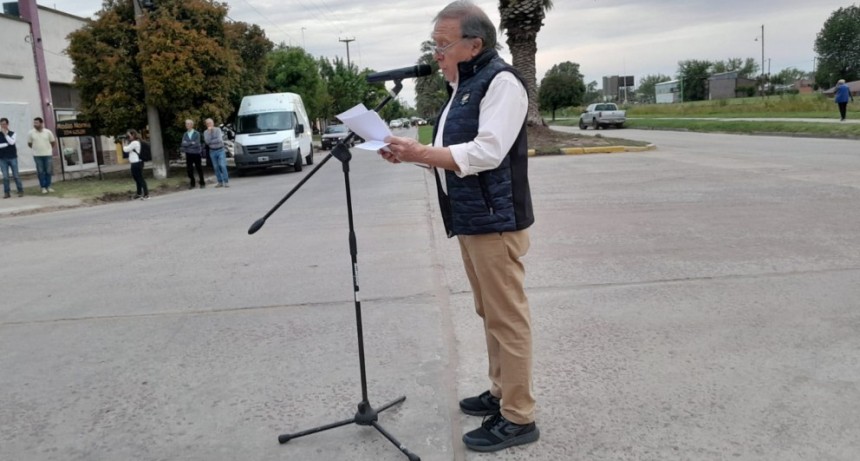 Se realizó el acto recordatorio de Juan Carlos Bellomo, tras 39 años de su desaparición física en el episodio del corte de la ruta 226