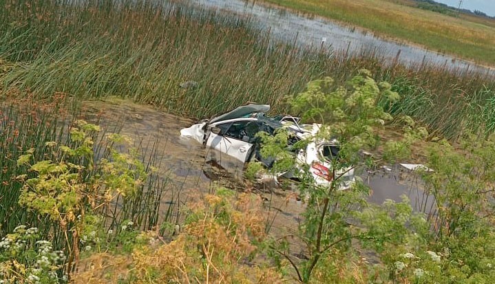 Despiste en inmediaciones de la bajada a Ibarra