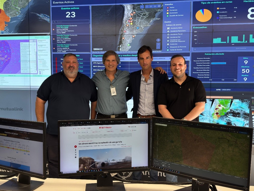 César Pacho participó de una reunión de trabajo junto a autoridades nacionales, para abordar la situación de las zonas afectadas por las inundaciones