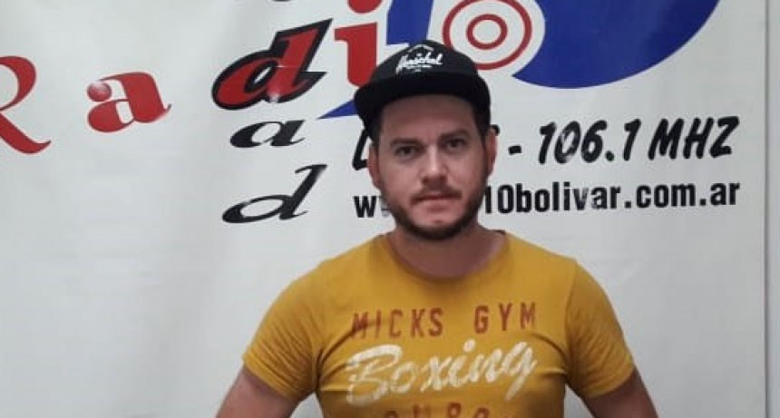 Hern&aacute;n Caraballo contin&uacute;a con las pe&ntilde;as A Orillitas del Canal