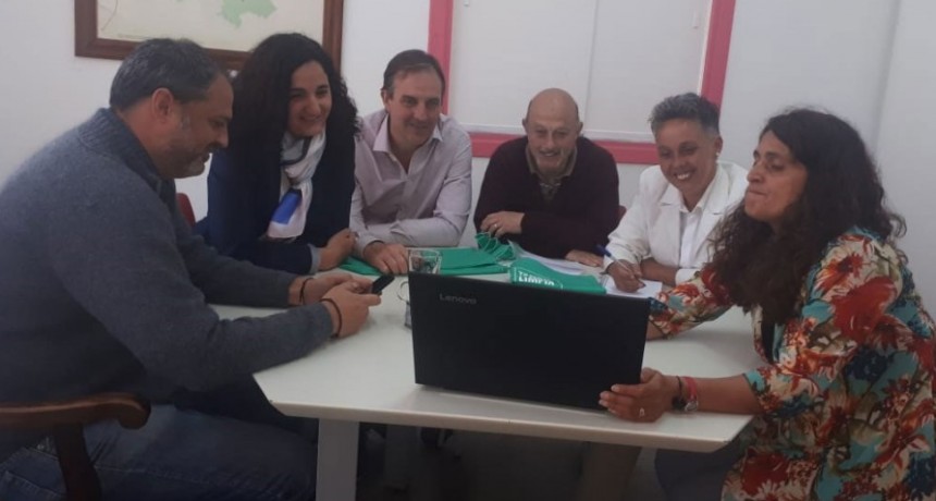 Jos&eacute; Gabriel Erreca visit&oacute; al intendente de Tandil