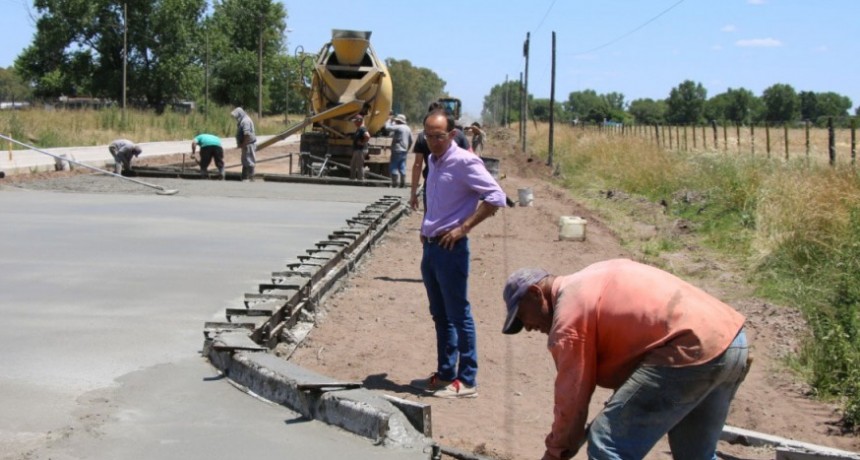 Avanza la obra del Acceso Mariano Unzu&eacute;