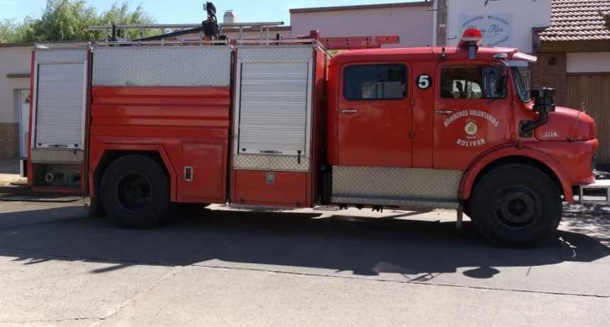 Sorteo de la tarjeta de Bomberos Voluntarios