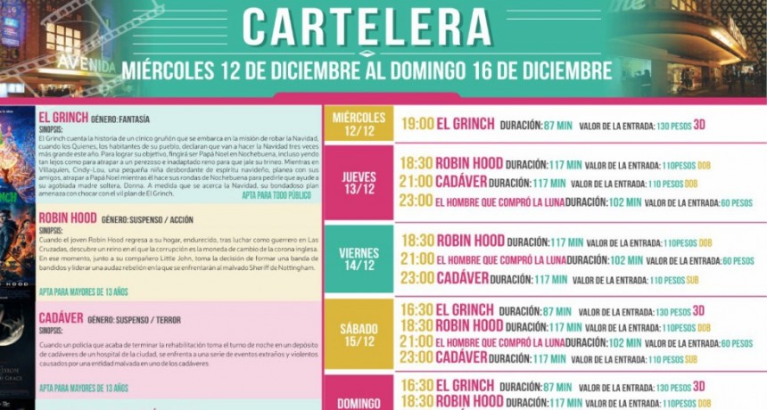 El Cine Avenida y un escalofriante estreno, este jueves 13 llega &lsquo;Cad&aacute;ver&rsquo;
