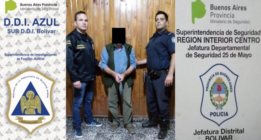 Las fuerzas policiales de Bol&iacute;var detuvieron a un ped&oacute;filo en la ciudad
