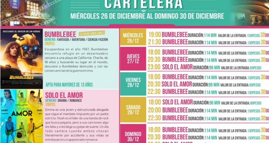 Fin de semana en el Cine Avenida