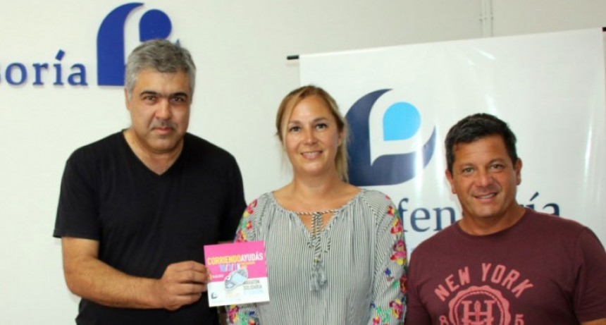 La Defensor&iacute;a del Pueblo present&oacute; la marat&oacute;n a beneficio del Hospital de Ni&ntilde;os