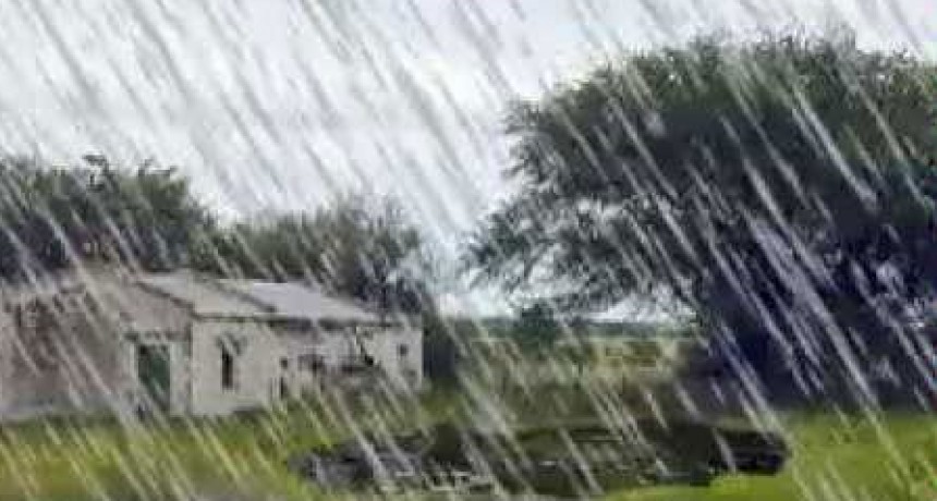 Registro de lluvias en Bol&iacute;var y la zona: Desde 15 hasta 35 mm