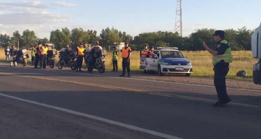 Se realiz&oacute; un gran operativo de prevenci&oacute;n y concientizaci&oacute;n sobre Ruta 226