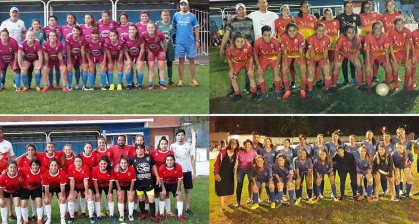 Bull Dog, Balonpie, Casariego e Independiente semifinalistas de la Copa Ciudad del Futbol Femenino
