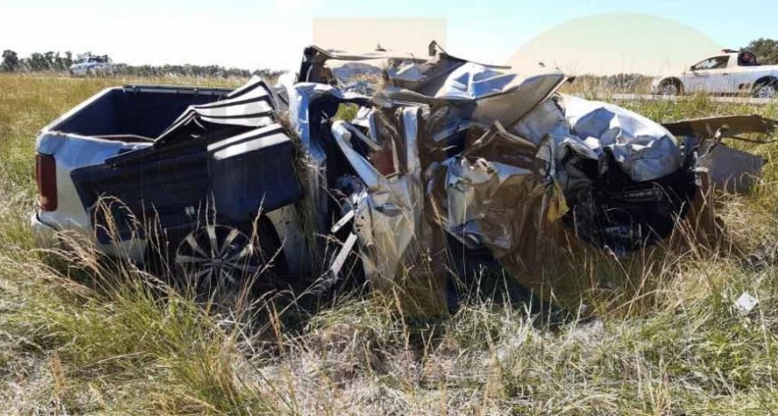 Grave accidente con un fallecido en inmediaciones a Estancia La Nicolasa