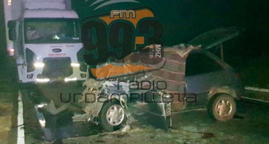 Se conoci&oacute; la identidad de las personas fallecidas en el choque frontal de ruta 65