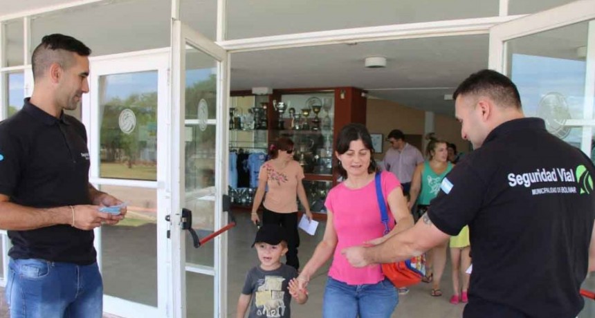 La Agencia de Seguridad Vial presente en el inicio de las colonias de verano