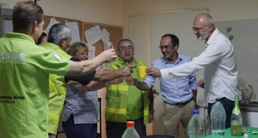 Marcos Pisano recibi&oacute; la Navidad en la Guardia de los hospitales 