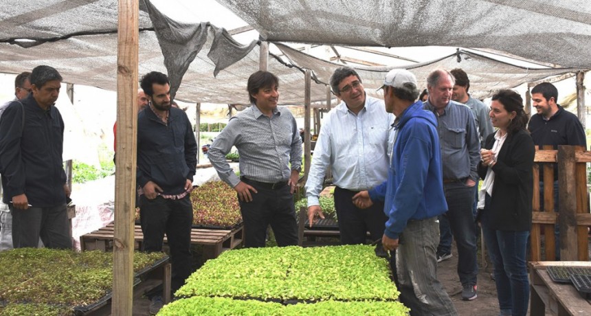 Javier Rodr&iacute;guez, Ministro de Asuntos Agrarios de Buenos Aires, visit&oacute; Bol&iacute;var y Daireaux