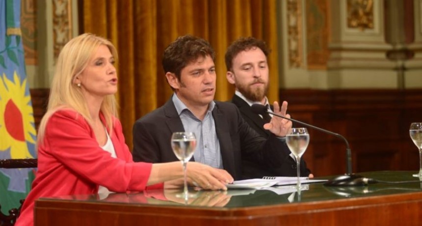 Kicillof: &lsquo;Este gobernador no va a aceptar extorsiones para aprobar leyes&rsquo;