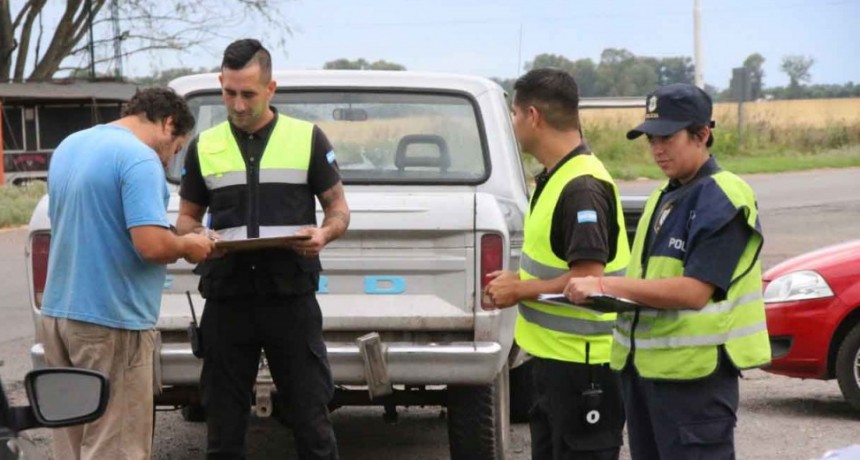 Jefatura Distrital y Agencia de Seguridad Vial participaron de un operativo de prevenci&oacute;n en Ruta 226