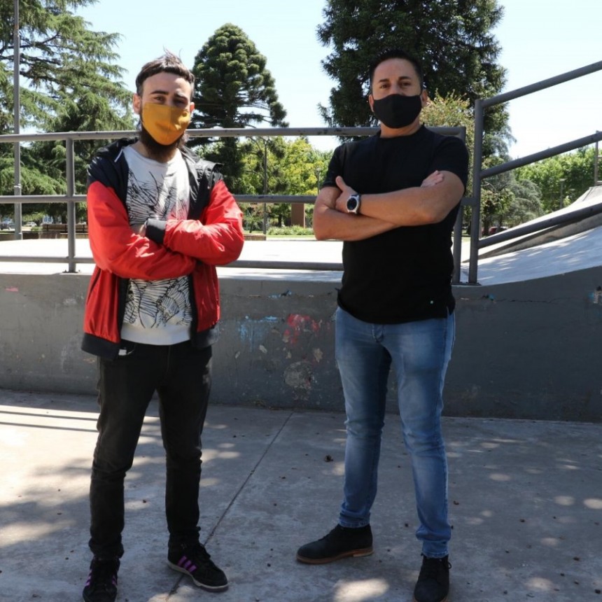 El artista bolivarense Alan Croce intervendr&aacute; el SkatePark