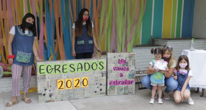 Los Jardines Maternales cerraron el Ciclo Lectivo 2020