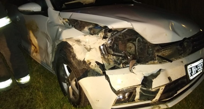 Franco Rojas: “Afortunadamente, el automóvil fue lo suficientemente estable para poder mantenerse sobre la ruta”