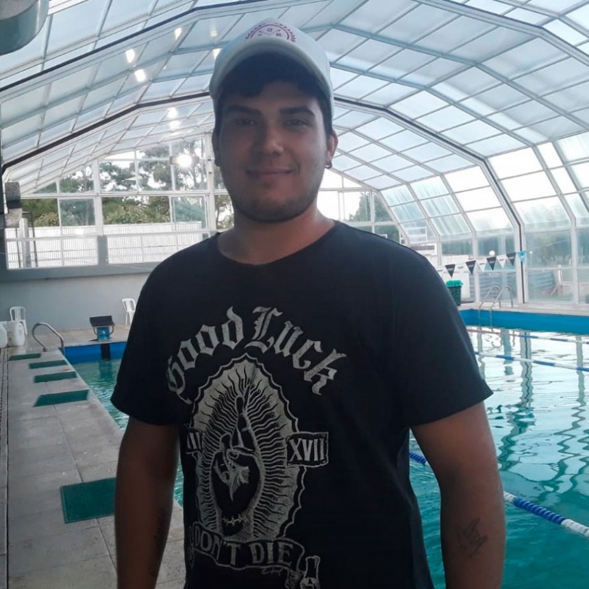 Kevin Albanese: “Decidí hacer mi historia de natación, desde que arranqué en 2015 al día de hoy”