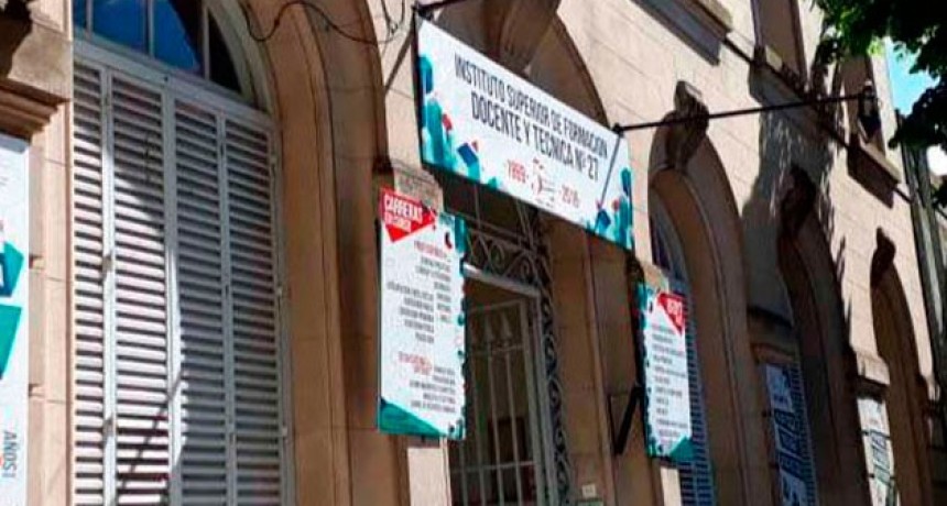 Se encuentra abierta la inscripción para las carreras del ciclo lectivo 2022 en el ISFDyT N° 27