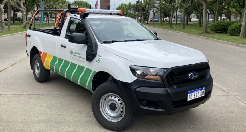 La cooperativa Eléctrica suma un nuevo vehículo a su flota, que será afectado a 