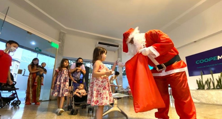 Papa Noel llegó a COOPEMED